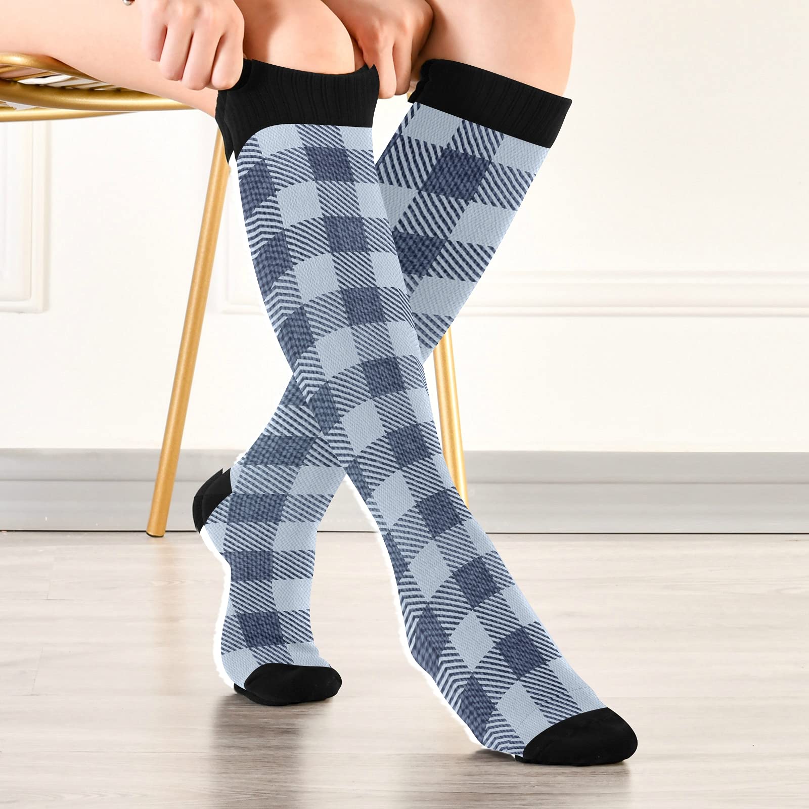 KLL Compression Socks for Women & Men - Medical Grade Support Socks for Improved Circulation, Running, Cycling & Nursing - Perfect for Athletes, Travel & Long Work Shifts