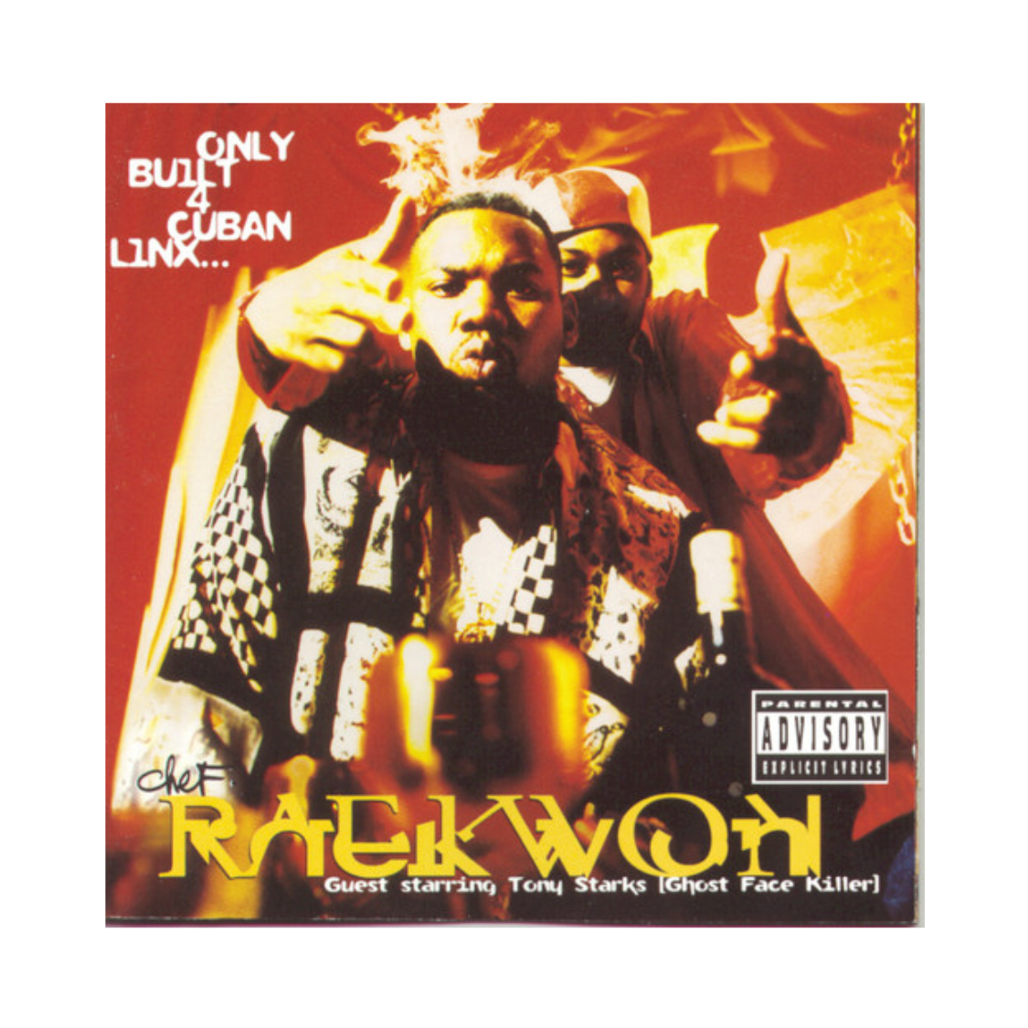 Only Built 4 Cuban Linx CD - Classic Hip Hop Album by Raekwon - Perfect for Music Collectors & 90s Rap Fans