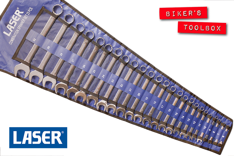 25-Piece Combination Spanner Set - Metric & SAE Wrench Set for Automotive, Home & DIY Repairs - Perfect for Mechanics, Handymen & DIY Enthusiasts