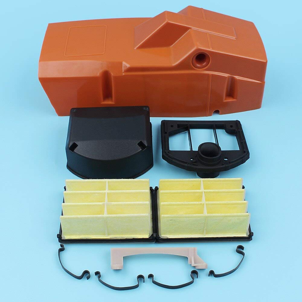 Husqvarna 268 272 272 XP Chainsaw Engine Cylinder Cover Air Filter Clip Bracket (Part #503406001) - Durable Replacement Tool for Forestry & Woodcutting