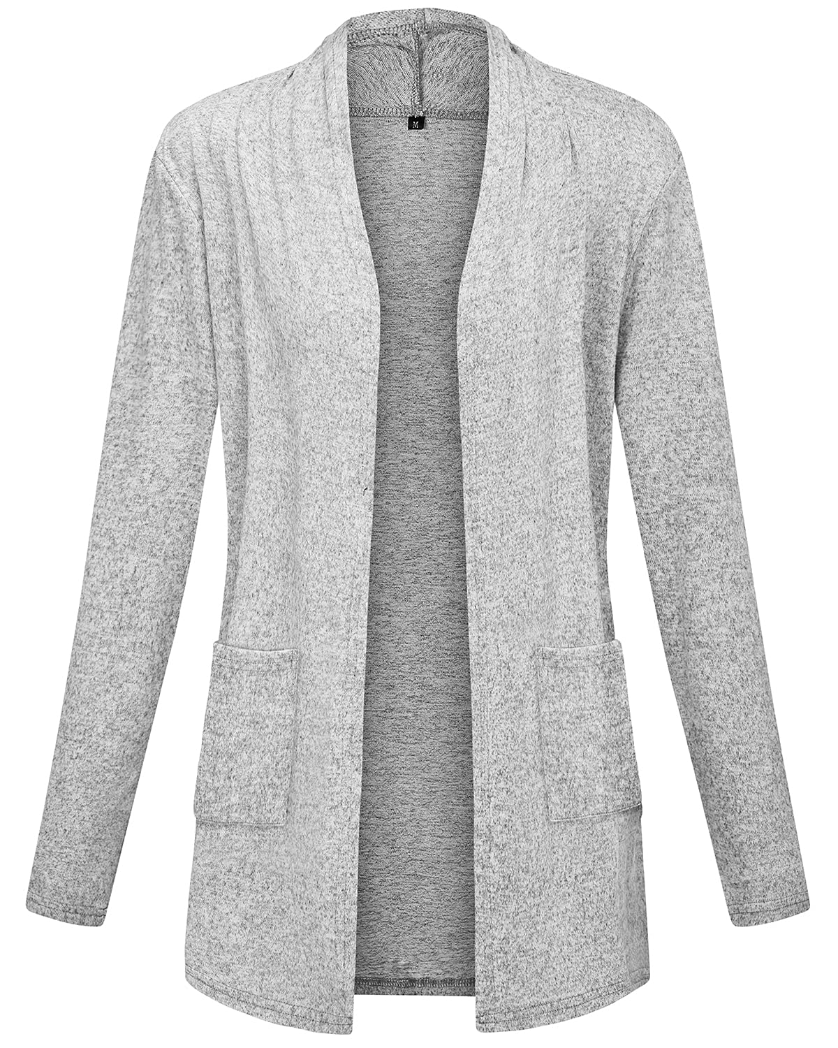 UltraNice Women's Lightweight Long Sleeve Cardigan Sweaters with Pockets - 2025 Spring Casual Tops & Outfits for Work, Travel and Everyday Wear