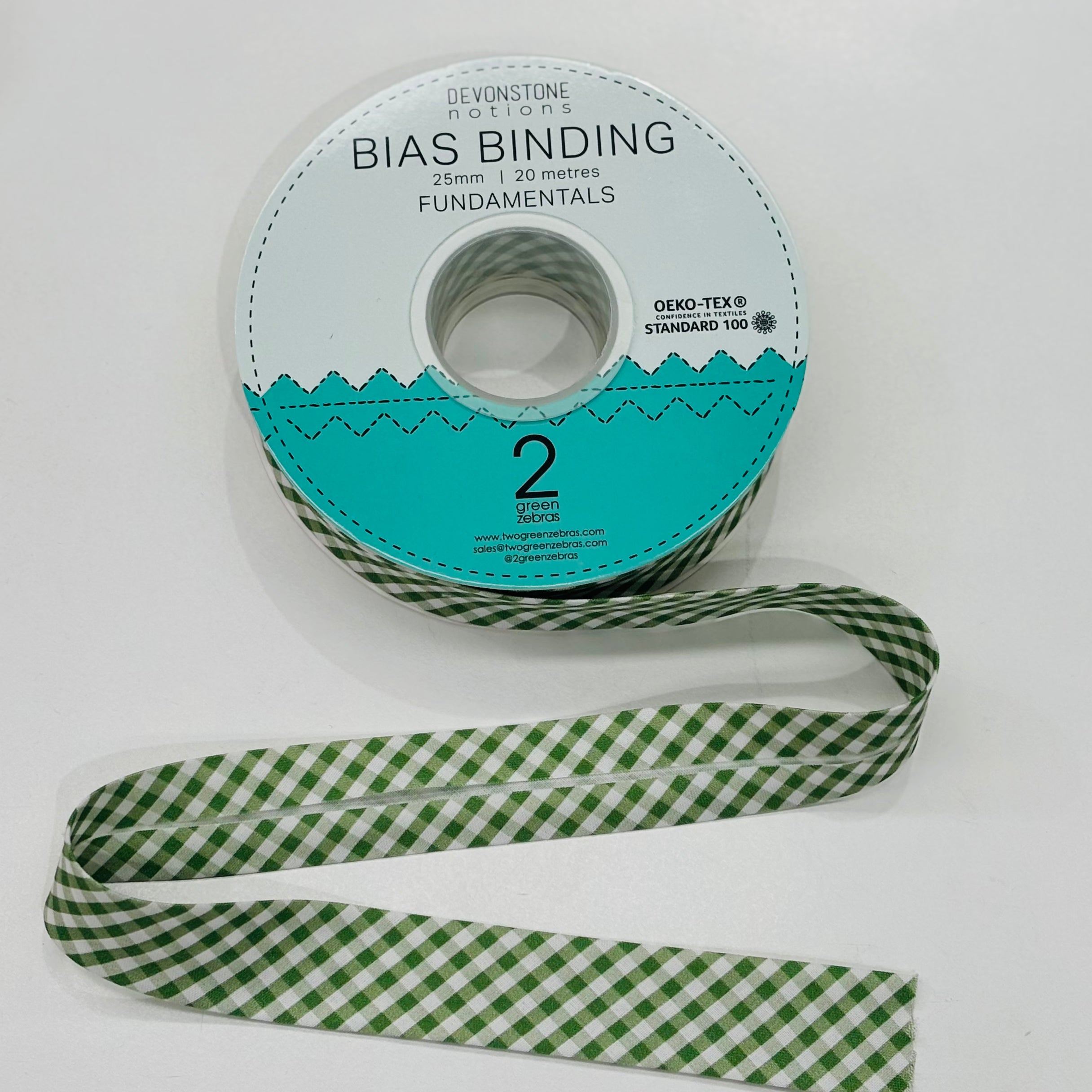 Premium 25mm/1 Inch Crocodile Check Bias Binding Tape - Perfect for Sewing, Quilting, and DIY Craft Projects