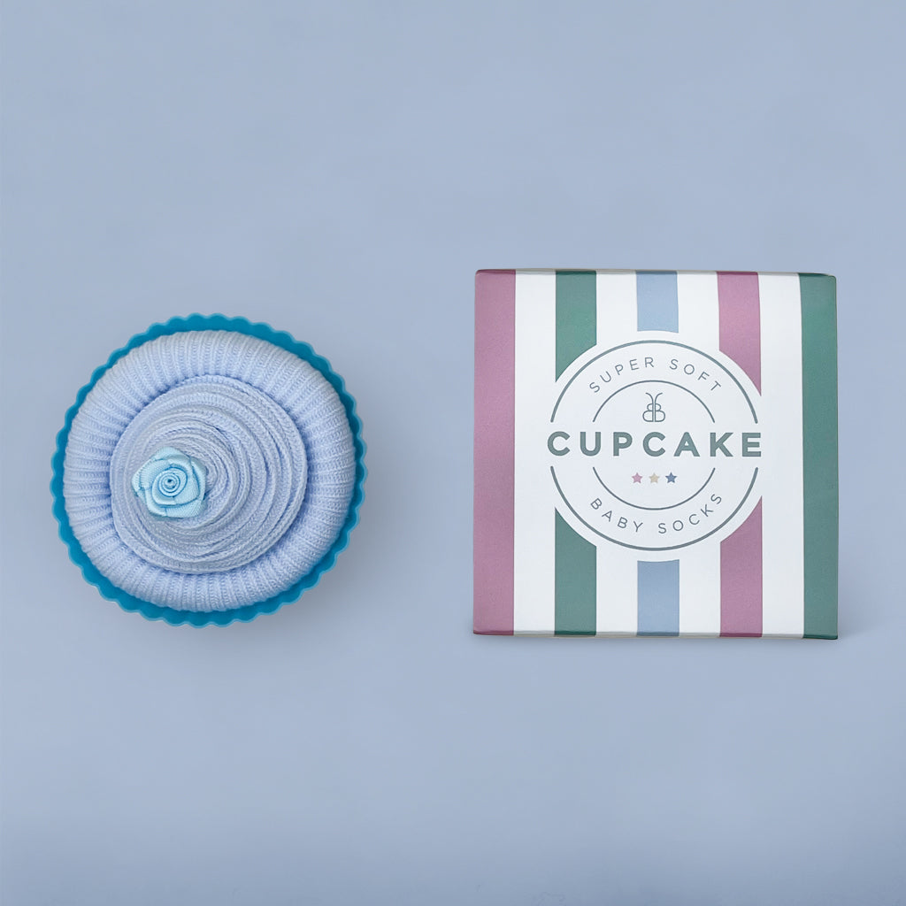 Hello Baby Gift Set for Newborns - Blue Baby Shower Present, Welcome Home Gift for Boys & Girls - Perfect for Birthdays, Christenings, and Nursery Decor