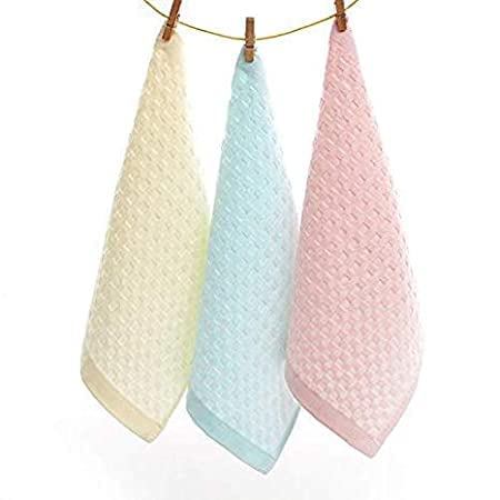 Premium Cotton Face Print Handkerchief Towels - Soft & Absorbent 10.5x10.5 Inch (6-Pack) - Perfect for Everyday Use, Travel & Gym Accessories