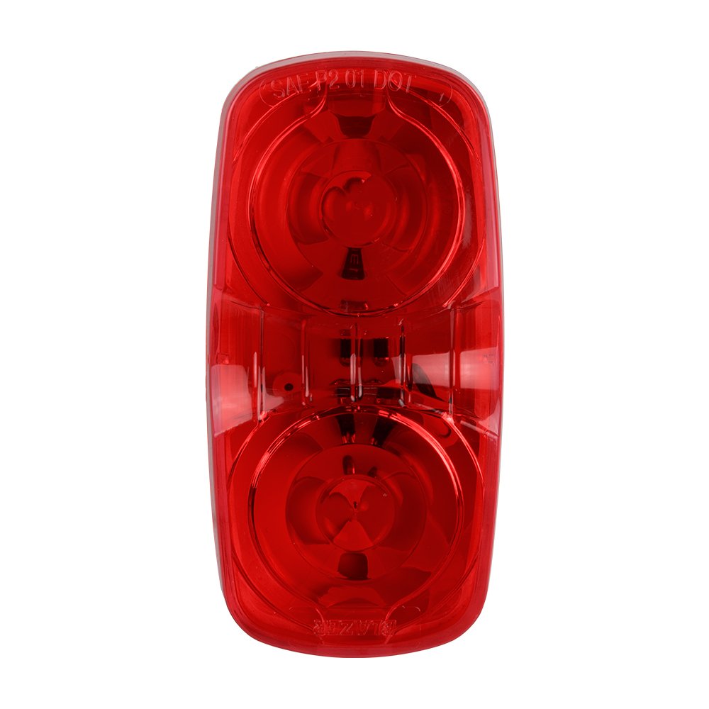 Blazer C539R LED Bullseye Clearance & Side Marker Light - Red - for Trucks, Trailers & Commercial Vehicles - Durable & Bright Safety Lighting