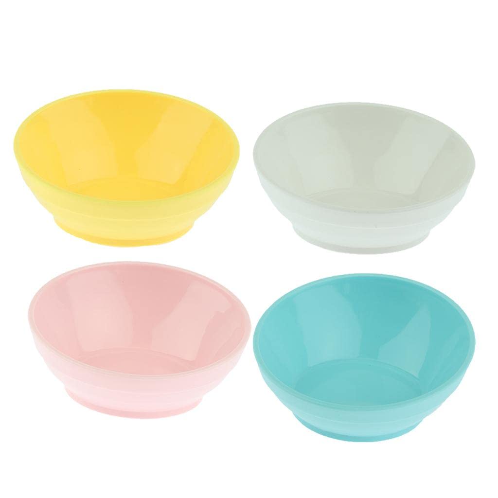 Non-Slip Yellow Pet Bowl for Cats & Dogs - Durable Food and Water Dish for Mealtime - Perfect for Home, Travel, and Outdoor Use