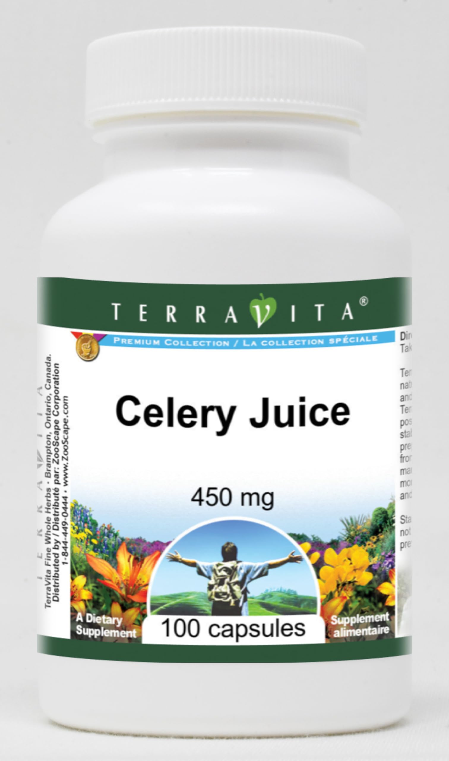 Organic Celery Juice Extract 450mg (100 Capsules) - 2 Pack | Natural Detox & Inflammation Support | Perfect for Daily Wellness & Juice Cleansing