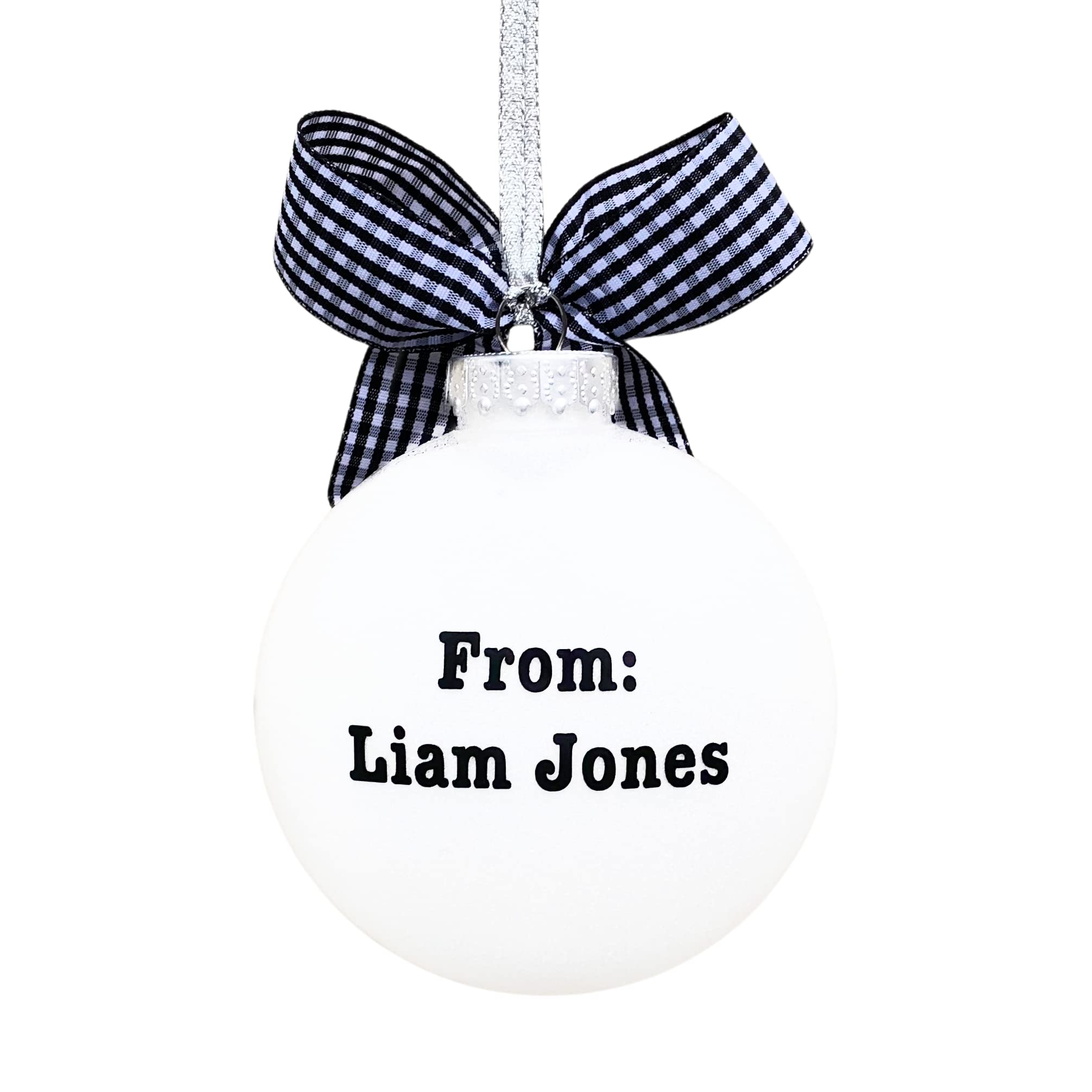 Personalized Teacher Christmas Ornaments - Unique Teacher Appreciation Gifts for Women & Men - Best Thank You Present for PreK, Preschool & All Educators - Perfect for Classroom Decor, Holiday Tree & Teacher Recognition Events