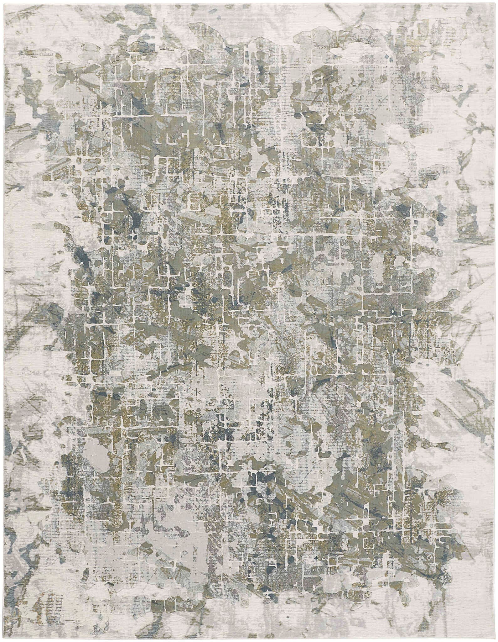 Luxury Atwell Silver Area Rug - Soft Plush Shag Carpet for Living Room, Bedroom - Modern Home Decor & Cozy Floor Mat - Perfect for Home, Office, and Dorm Use