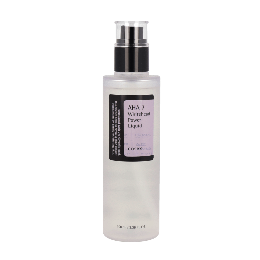COSRX AHA 7 Whitehead Power Liquid 100ml - Exfoliating Facial Treatment for Clear Skin | Reduce Blemishes & Blackheads | Perfect for Daily Skincare Routine