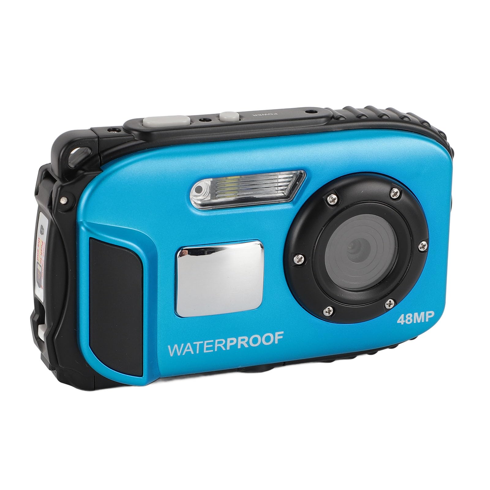 Waterproof Underwater Camera 650mAh - HD Action Camera for Scuba Diving, Snorkeling & Marine Exploration (Blue) - Perfect for Ocean Adventures & Underwater Photography