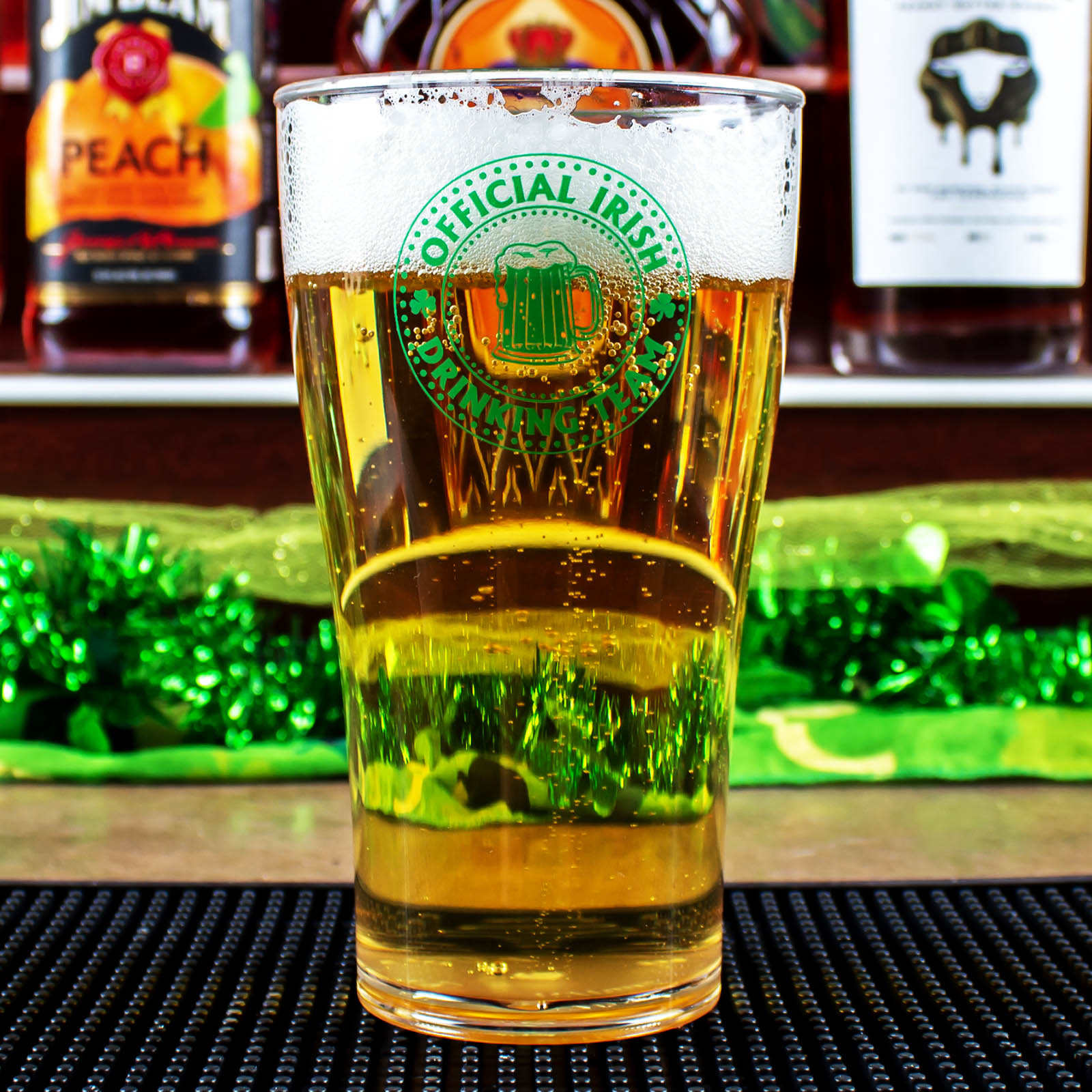 BarConic® 570ML Clear Polycarbonate Cup - Shatterproof & Reusable Drinking Glass for Beer, Cocktails, and Beverages - Perfect for Parties, Bars, and Home Use