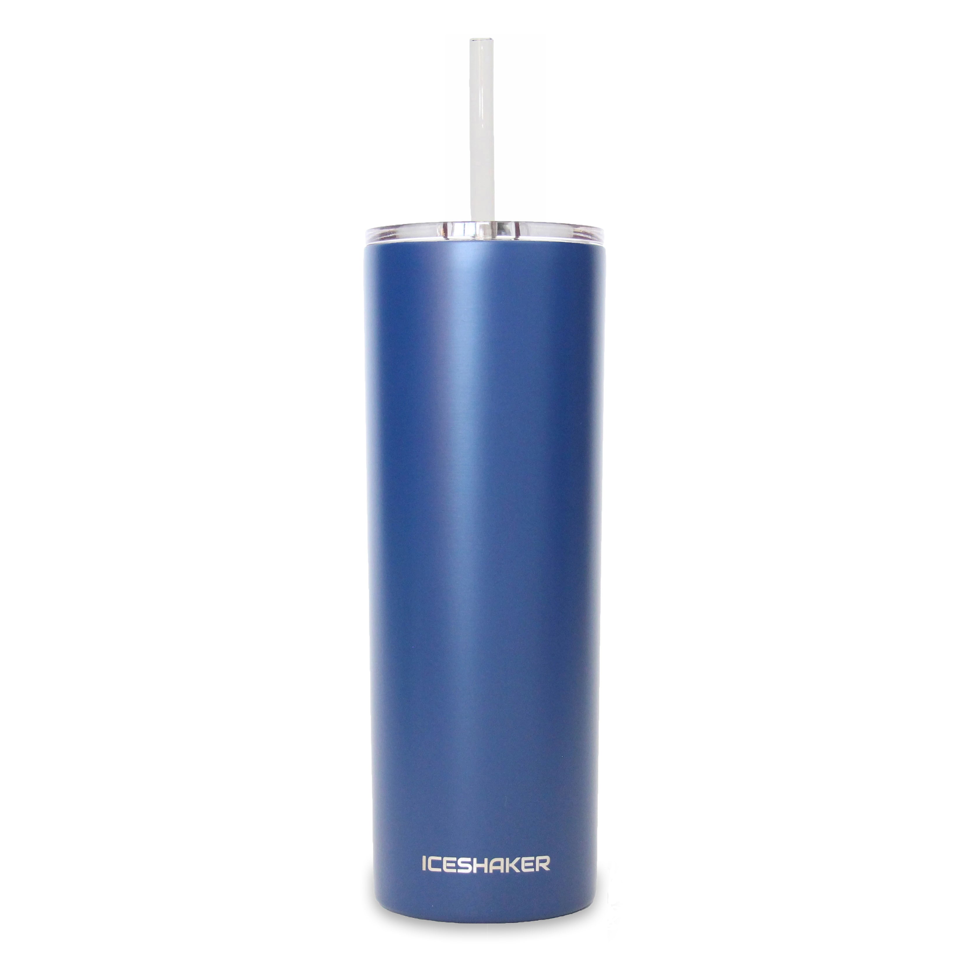 Custom 20oz Skinny Stainless Steel Tumbler with Lid & Straw - Insulated Travel Mug for Coffee, Tea & Cold Drinks - Perfect for Office, Gym, Hiking & Outdoor Activities