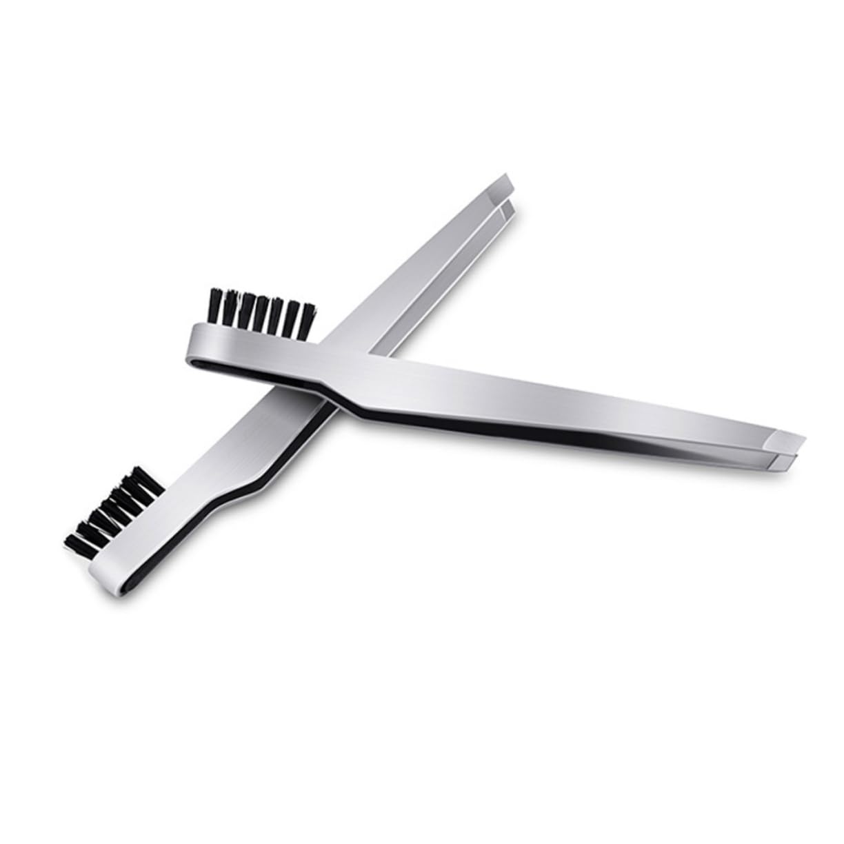 FRCOLOR 3-Piece Eyebrow Tweezers Set - Stainless Steel Slant Tip & Pointed Tweezers for Precise Hair Removal, Makeup Application, and Grooming | Perfect for Eyebrow Shaping, Facial Hair Removal, and Salon Use