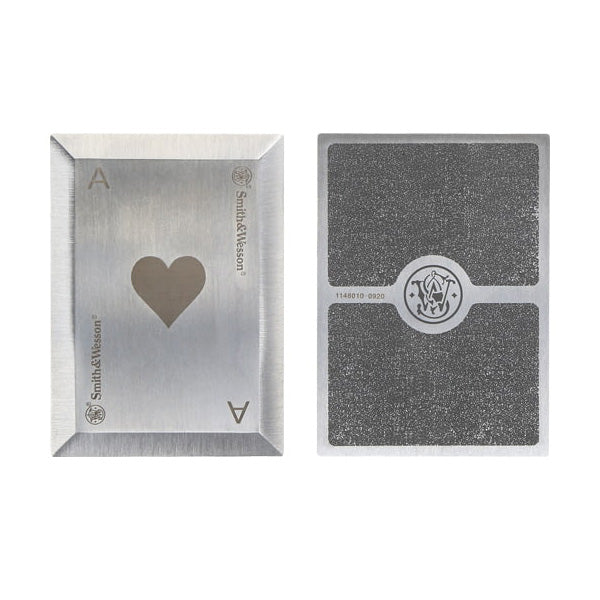 Smith & Wesson Bullseye Throwing Cards - Premium Metal Throwing Cards for Outdoor Games, Target Practice & Survival Training | Perfect for Camping, Hunting & Tactical Training