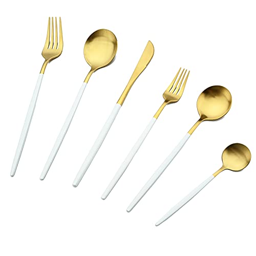 White Handle Gold
