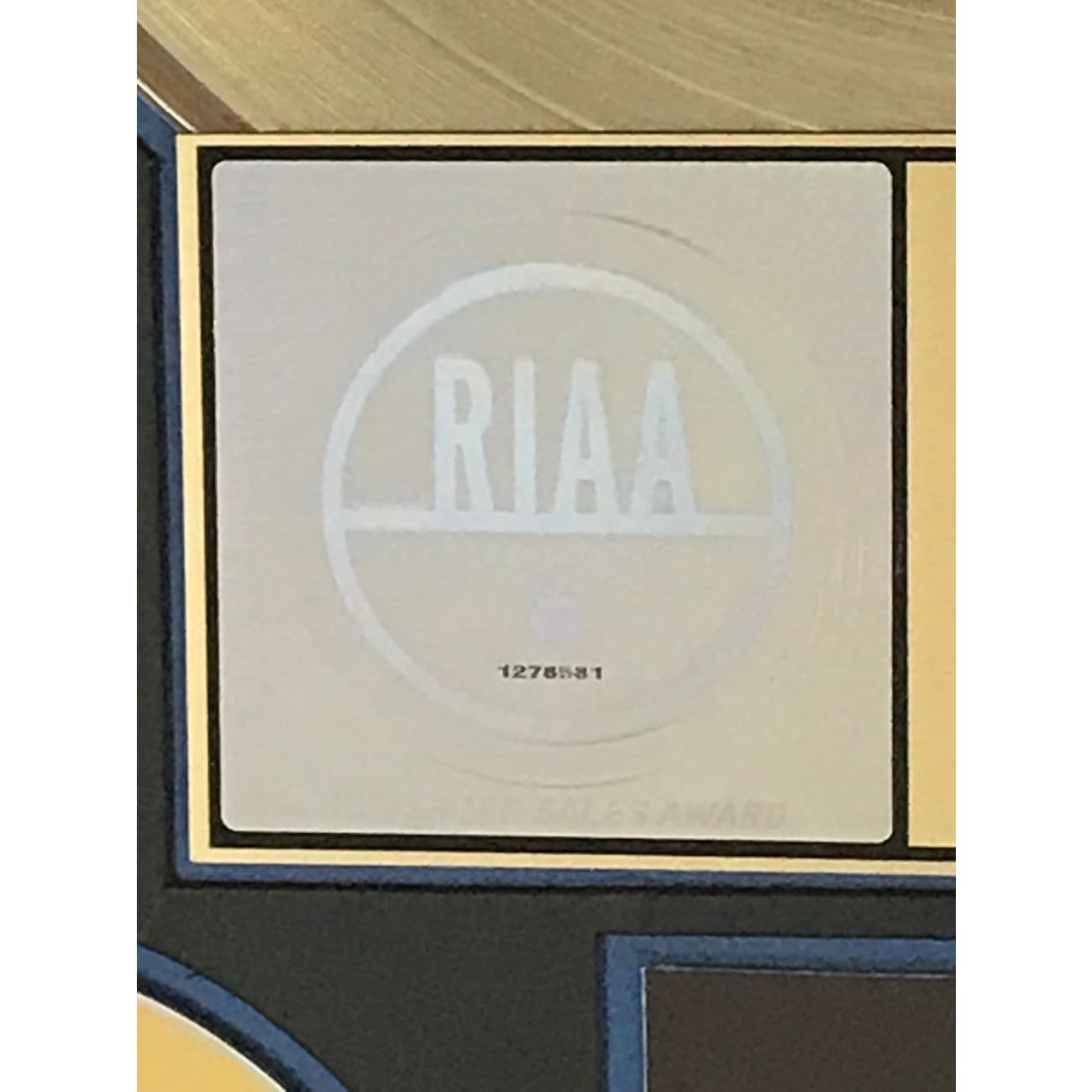 RIAA Gold Album Award - Official Certified Music Achievement for Leslie West of Mountain - Perfect for Music Memorabilia Collectors & Rock Fans