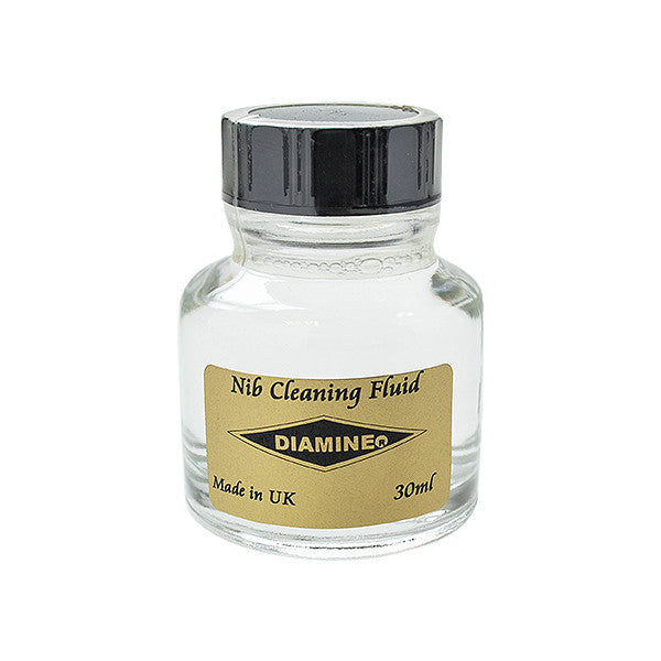 Diamine Fountain Pen Nib Cleaning Solution 30ml - Safe Ink Remover for Calligraphy & Writing Pens - Perfect for Pen Maintenance and Ink Flow Improvement