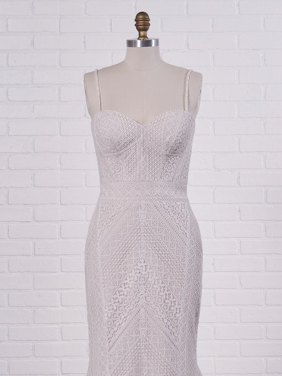 Maggie Sottero Dover Wedding Dress - Elegant Lace Bridal Gown for Church Ceremony & Formal Reception