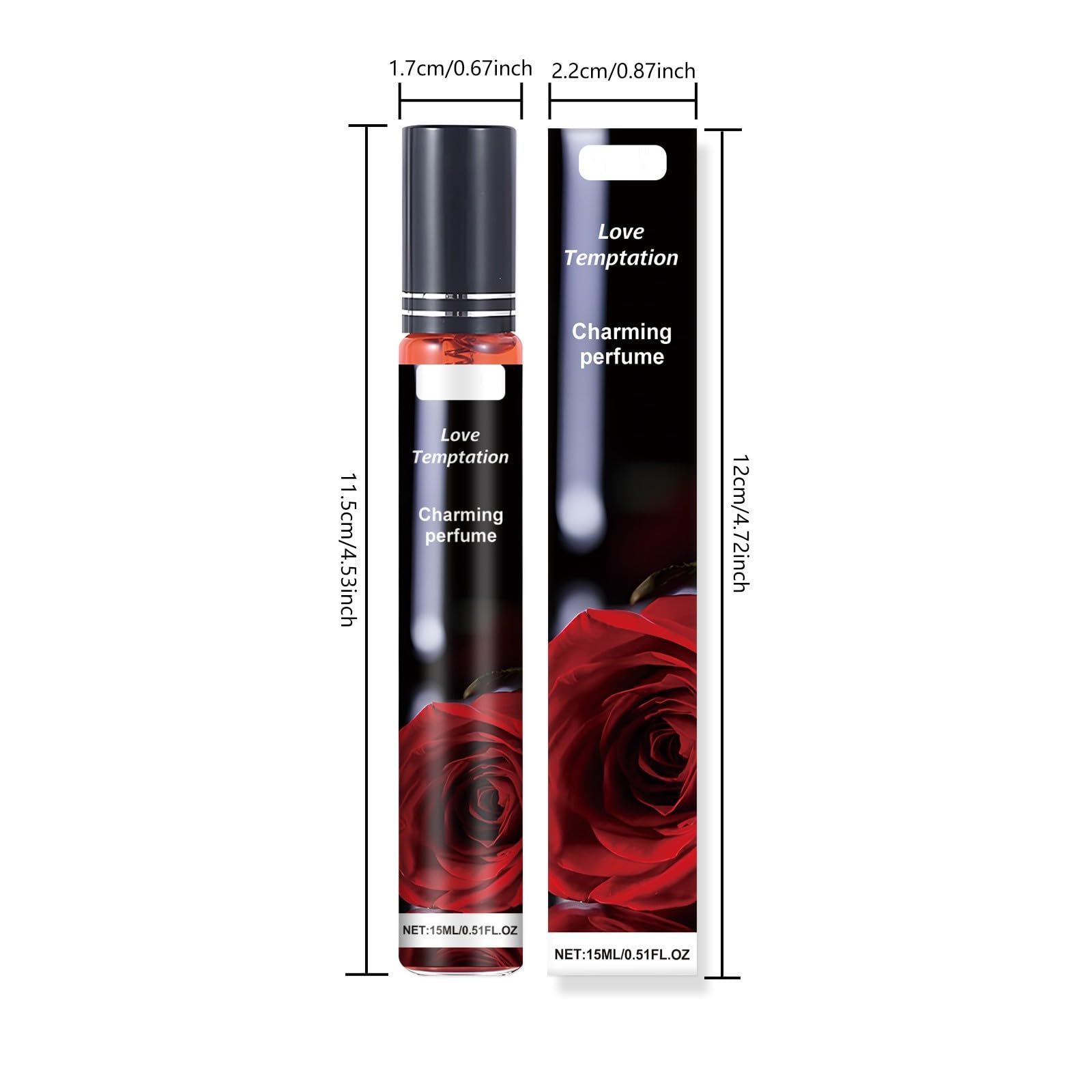 Vanilla Pheromone Perfume for Women - Long Lasting Eau de Toilette & Body Mist Spray in Pink Bottle - Romantic Date Night & Evening Wear Fragrance
