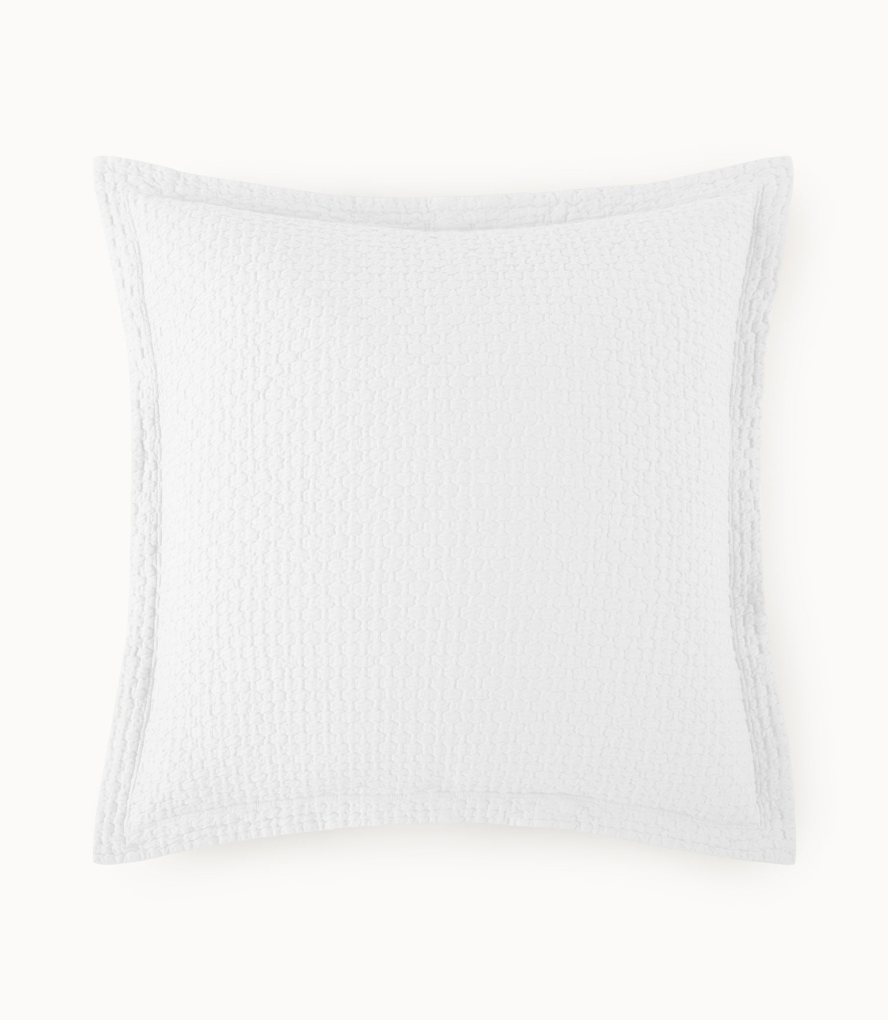 Juliet Matelassé Sham - Luxury Quilted Pillow Cover for Bedroom Decor, Home Styling & Elegant Interior Design