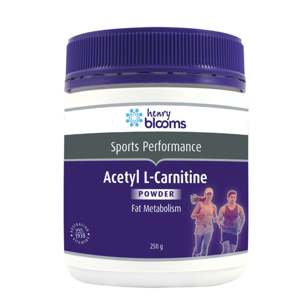 Blooms Acetyl L-Carnitine Powder 250g - Premium ALCAR Supplement for Energy, Weight Loss & Brain Function - Ideal for Fitness, Keto Diet & Cognitive Support