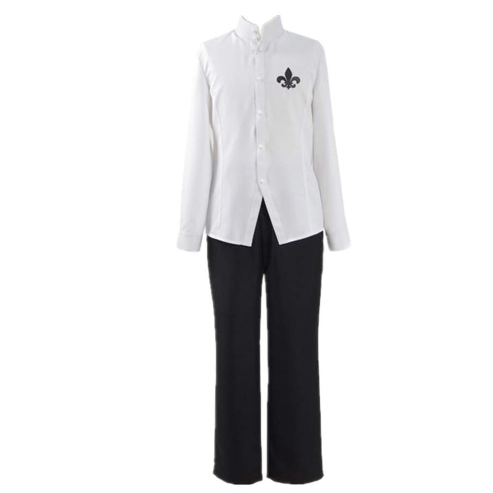 Yusuke Kitagawa Persona 5 Cosplay Costume - Anime School Uniform White Shirt for Halloween, Comic Con & Cosplay Events | Perfect for Fans & Collectors
