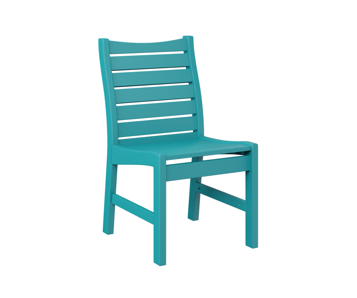 Berlin Gardens Bristol Dining Chair - Sturdy Outdoor Patio Furniture for Garden, Deck, and Poolside Use - Weather-Resistant & Comfortable Seating