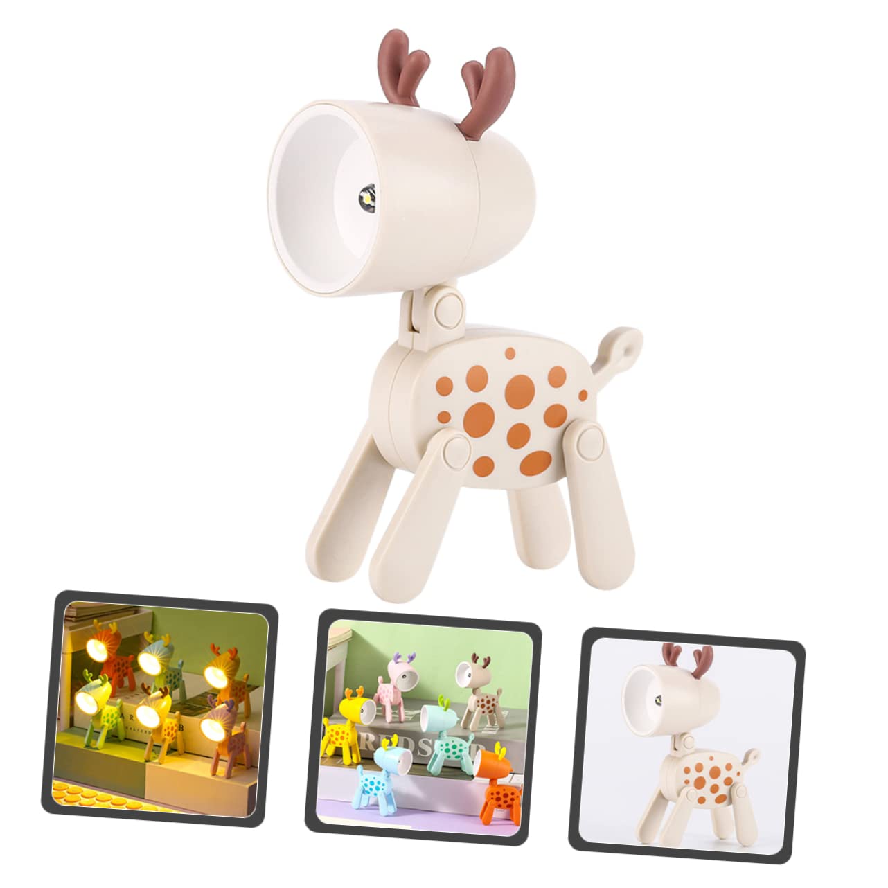 ARTIBETTER Pet Night Light - LED Night Lamp for Kids Room, Bedroom, Nursery, Study Desk | Cute Animal Table Lamp for Children, Students, Adults | Perfect for Bedtime, Reading, Decor, and Relaxation