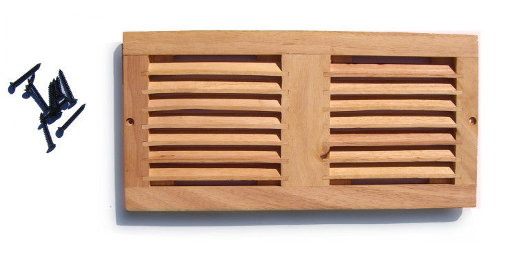 Dual 120mm Oak Vent Cabinet Fan Grill - Premium Cooling Solution for PC Cases & Server Racks | Perfect for Gaming Setups & Home Offices