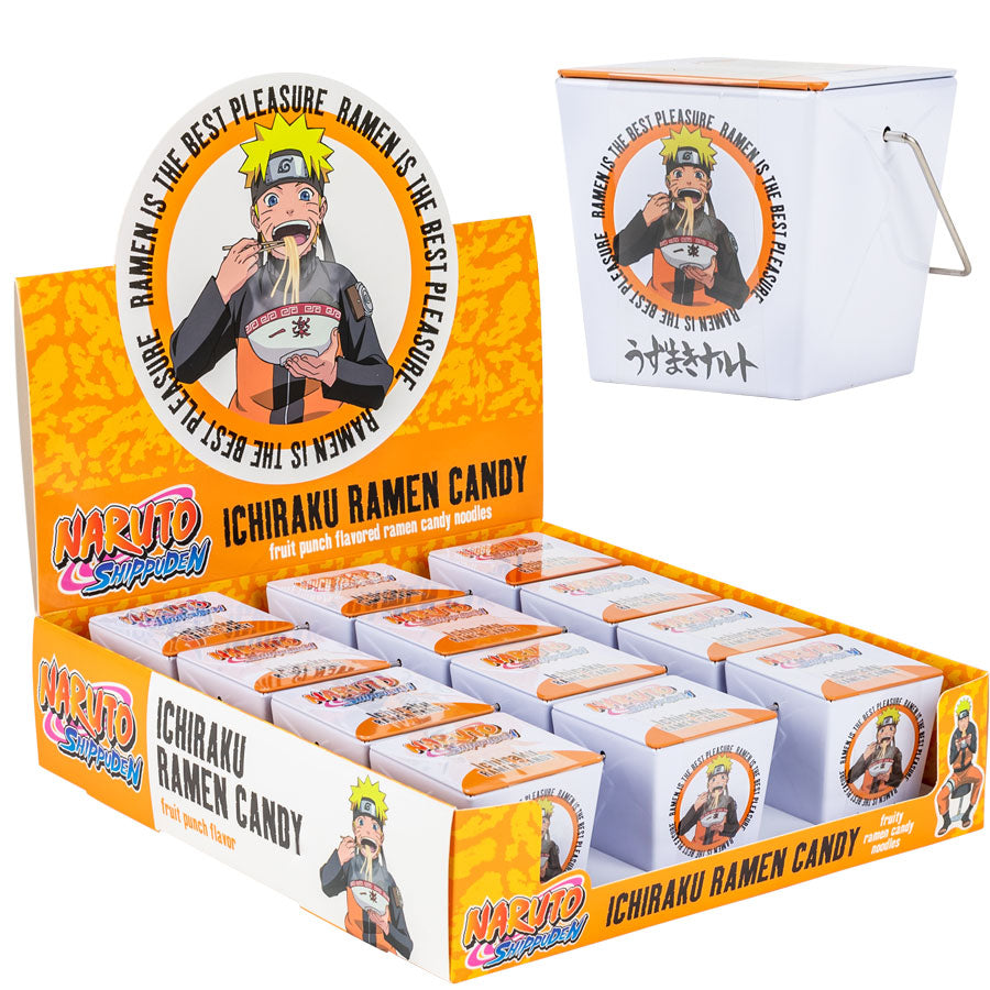 Naruto Ramen Noodle Shaped Gummy Candy - Anime Themed Soft Chewy Sweets for Parties, Cosplay & Snacking