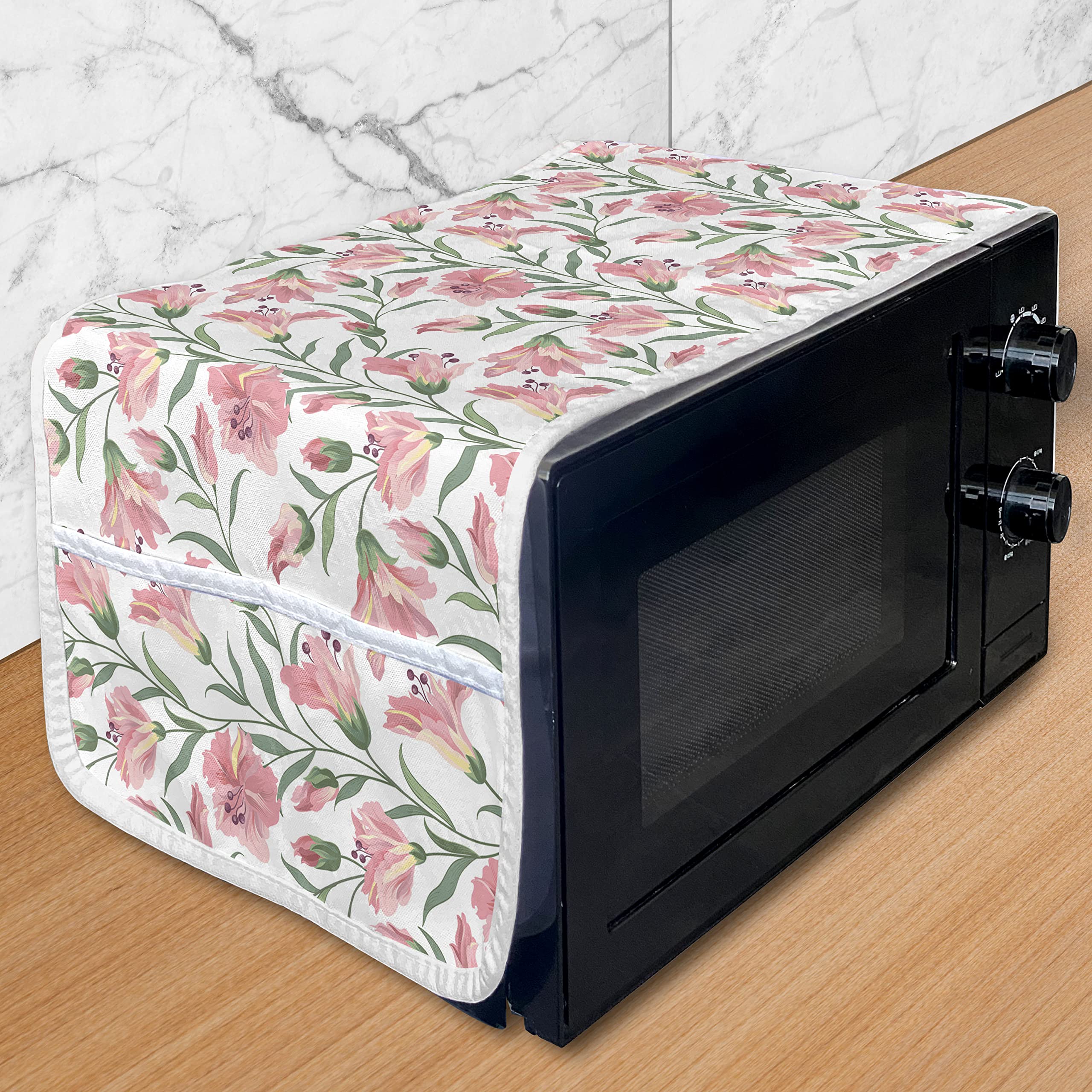 Ambesonne Waterproof Microwave Cover with Pockets - 36