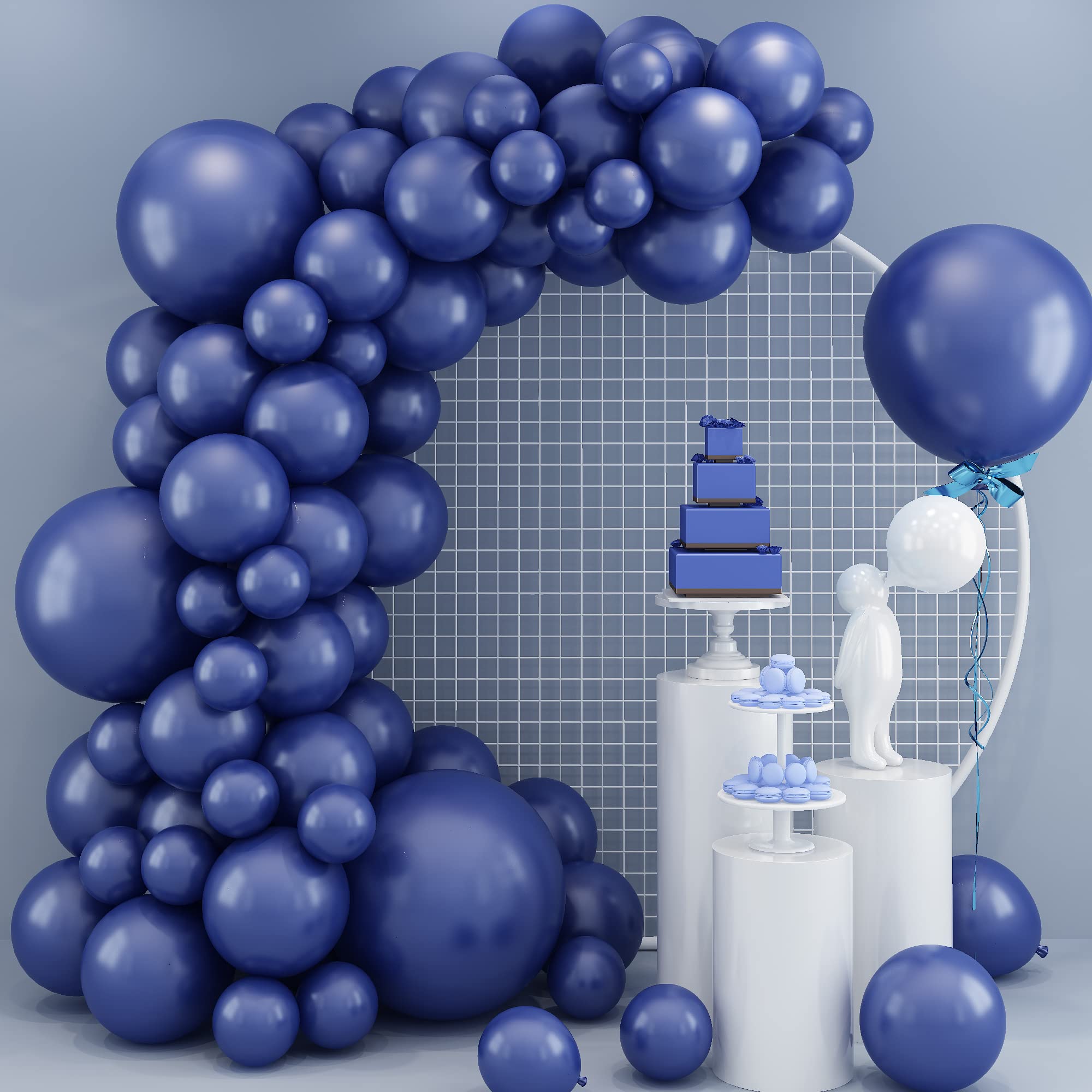 Navy Blue Balloon Arch Kit - 5