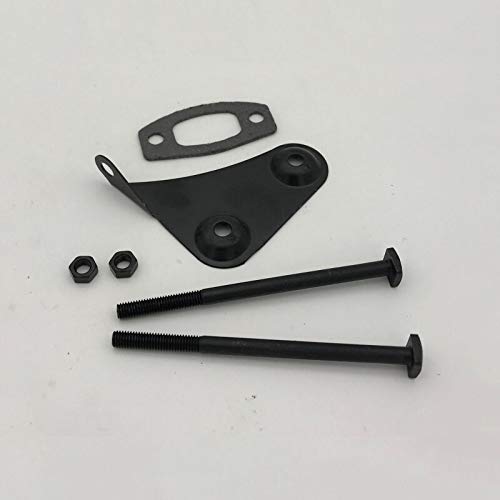 Husqvarna 50 51 55 Chainsaw Muffler Screw Bolt Bracket Gasket Repair Kit - Replacement Spare Parts for Chainsaw Maintenance & Repair | Perfect for DIY Enthusiasts & Professional Loggers