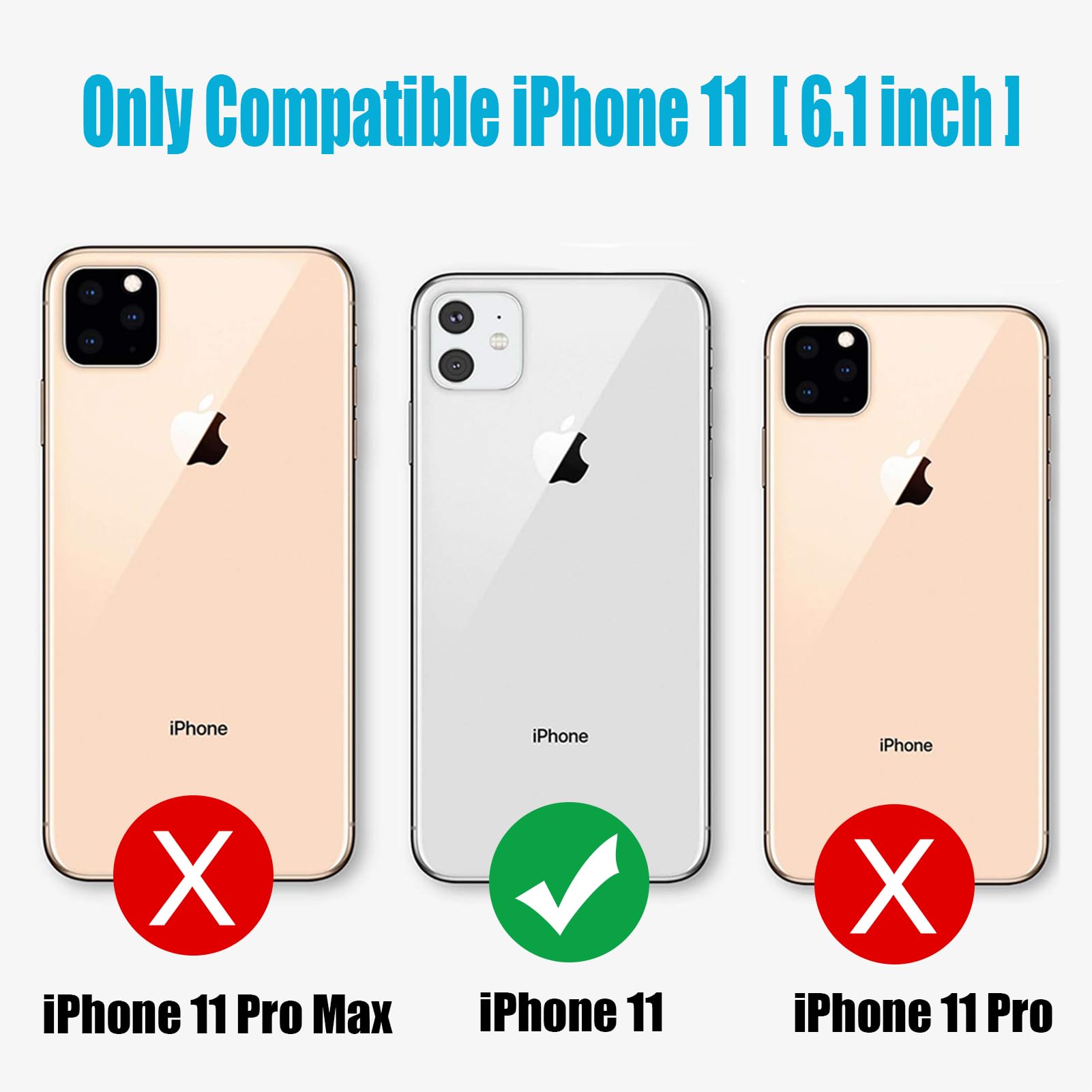 10000mAh Wireless Charging Battery Case for iPhone 11 (6.1 inch) - Protective Smart Extended Battery Charger Case with CarPlay Support | Portable Rechargeable Power Bank for Travel, Work & Outdoor Activities (Black)