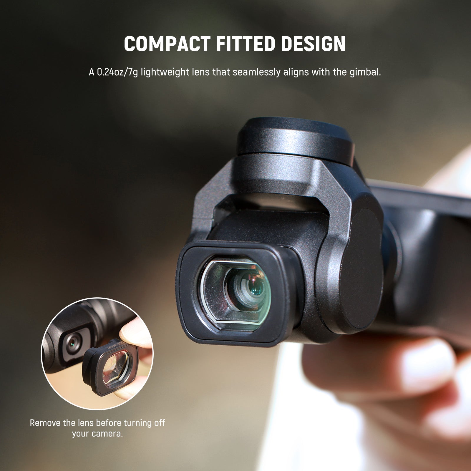 NEEWER LS 64 2x Macro Lens for DJI Osmo Pocket 3 - Professional Close-Up Photography Accessory for Stunning Macro Shots (Perfect for Product Photography, Nature Close-Ups & Travel Vlogging)
