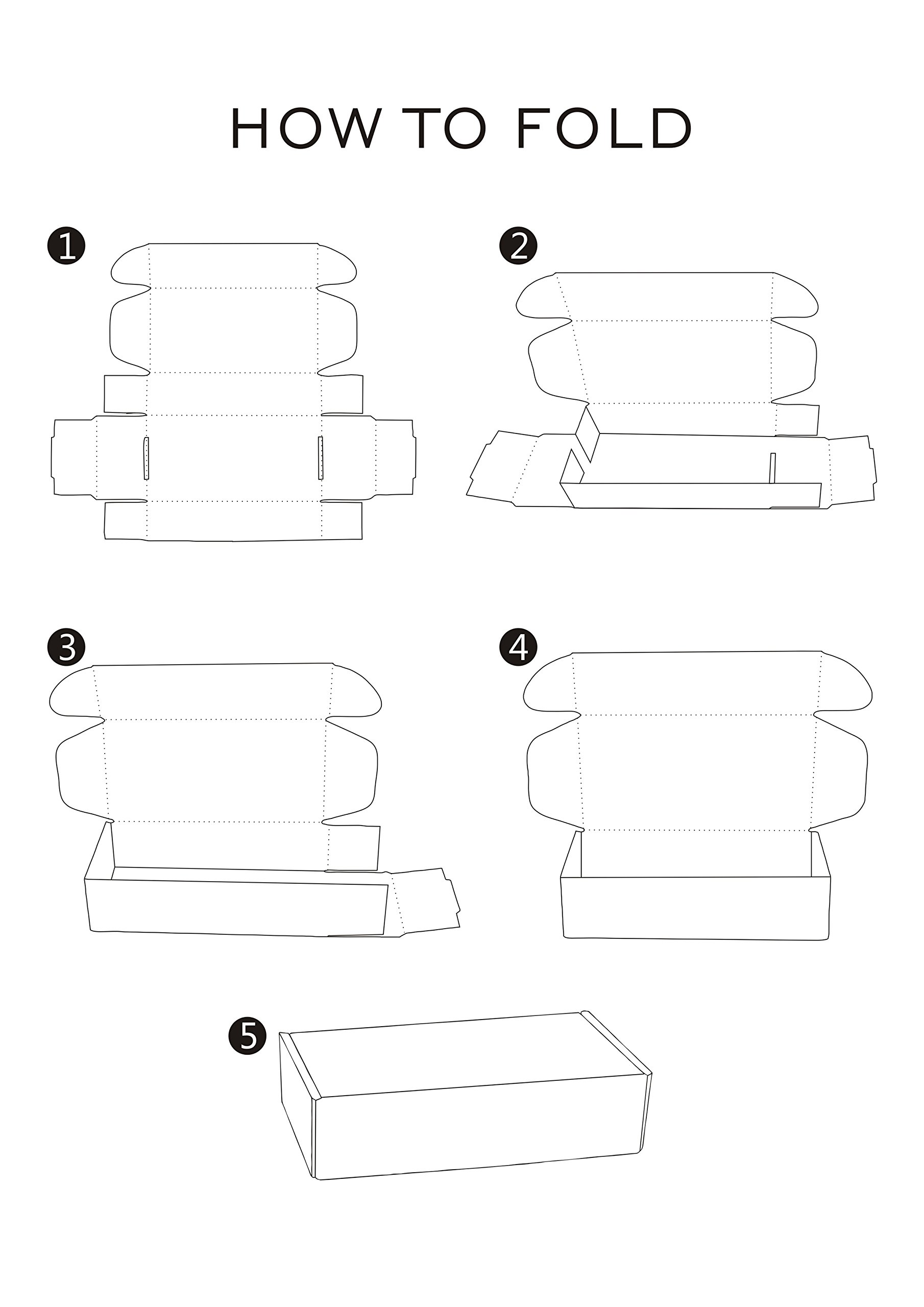 Eco-Friendly Recyclable Corrugated Cardboard Mailers - 5