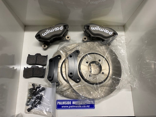 Escort RS/Capri Dynalite 285mm Vented Brake Kit with Grooved Discs - High-Performance Braking for Track & Street Racing