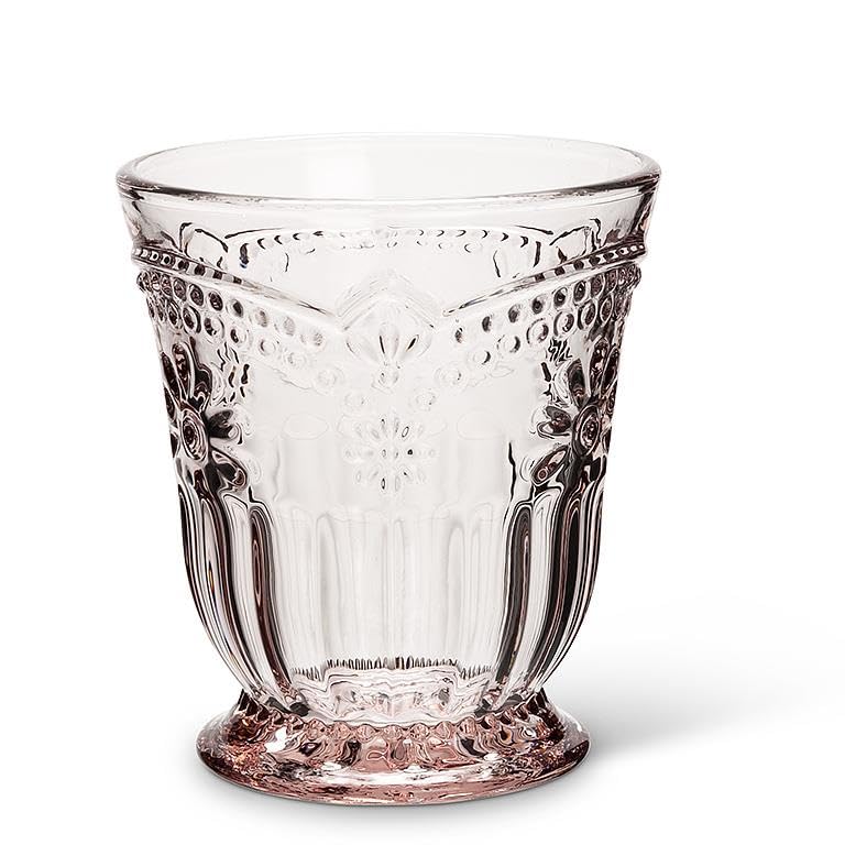 Abbott Collection Desiree of Flower Tumbler - 8 oz Insulated Stainless Steel Cup with Lid & Straw, Perfect for Coffee, Tea, and Cold Drinks at Home, Office, or Travel