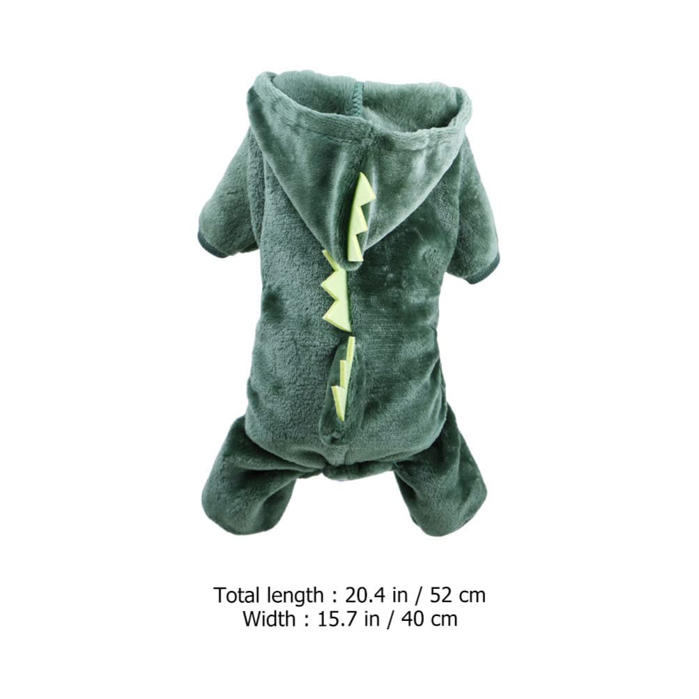 POPETPOP Halloween Cat & Dog Costumes - Soft Coral Fleece Pet Clothing for Kittens & Puppies - Cute Halloween Outfits for Stuffed Animals & Pets