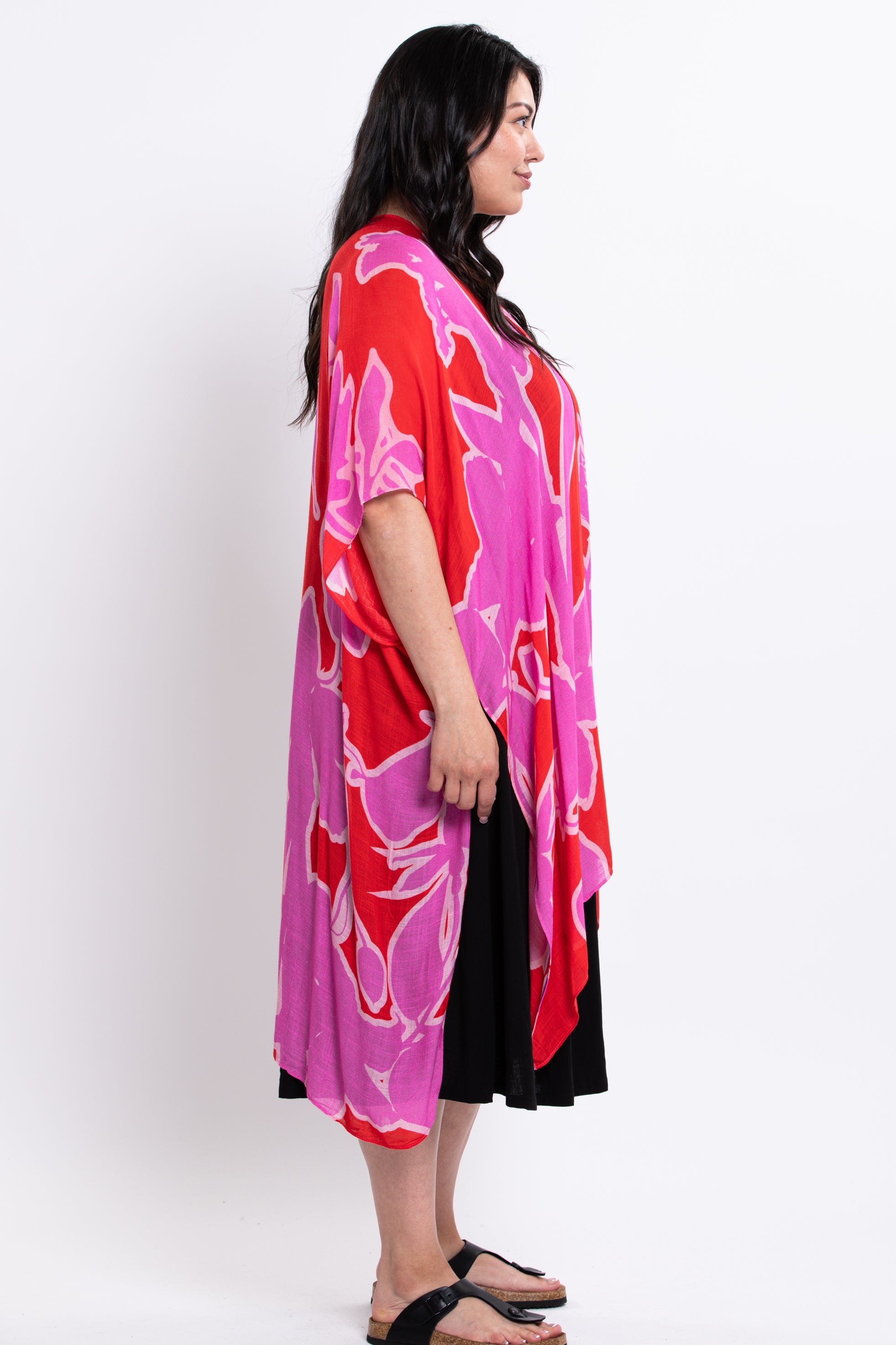 Darcy #43 Red Summer Dress - Flowy A-Line Sundress for Women, Perfect for Beach Vacations, Parties & Casual Outings
