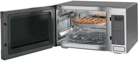 GE Profile PEB9159SJSS Stainless Steel Countertop Convection Microwave Oven - Perfect for Small Kitchens, Dorms & Quick Meals