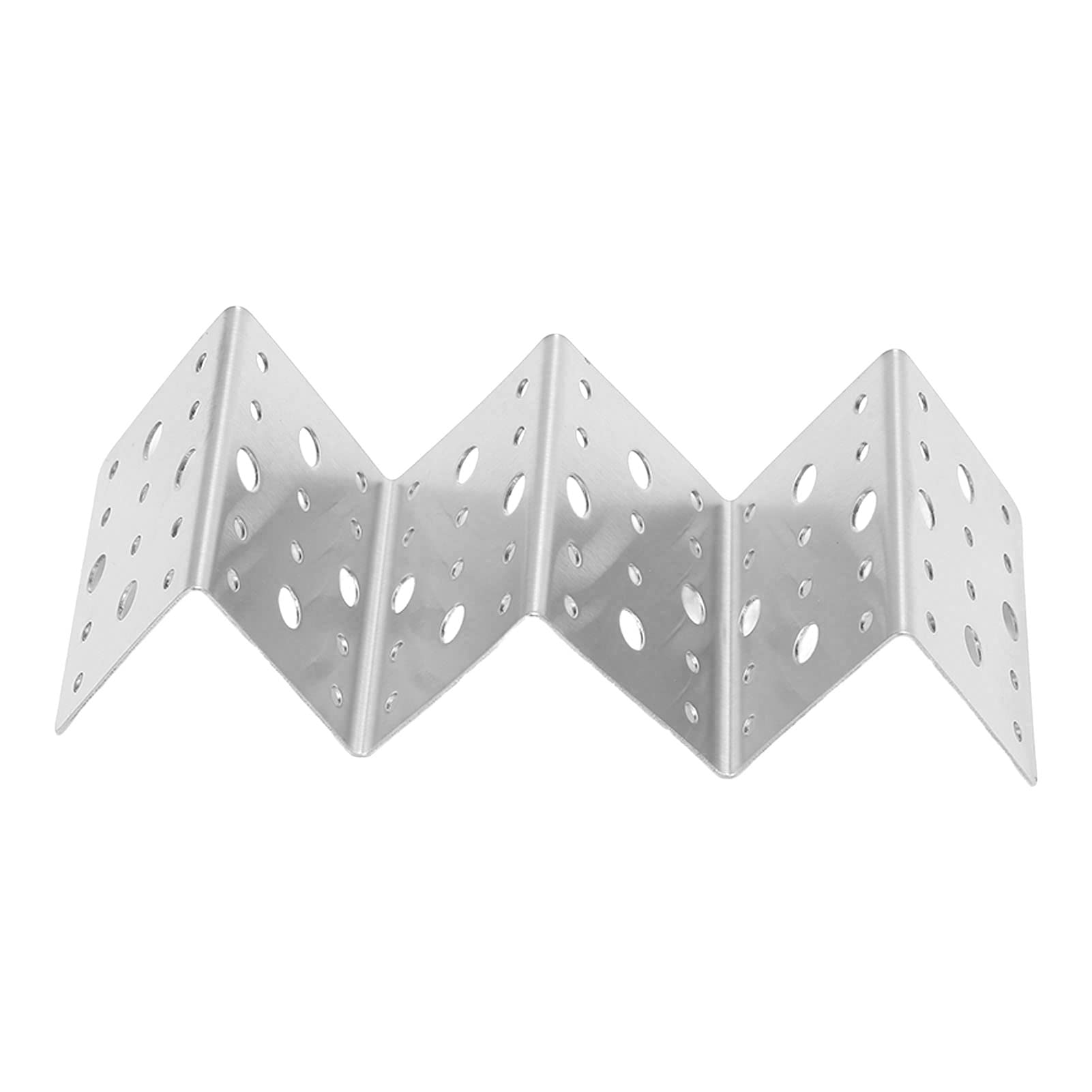 Shanrya Triangular Taco Holder Stand with Round Holes - Durable Kitchen & Restaurant Taco Organizer for Parties, BBQs, and Family Gatherings