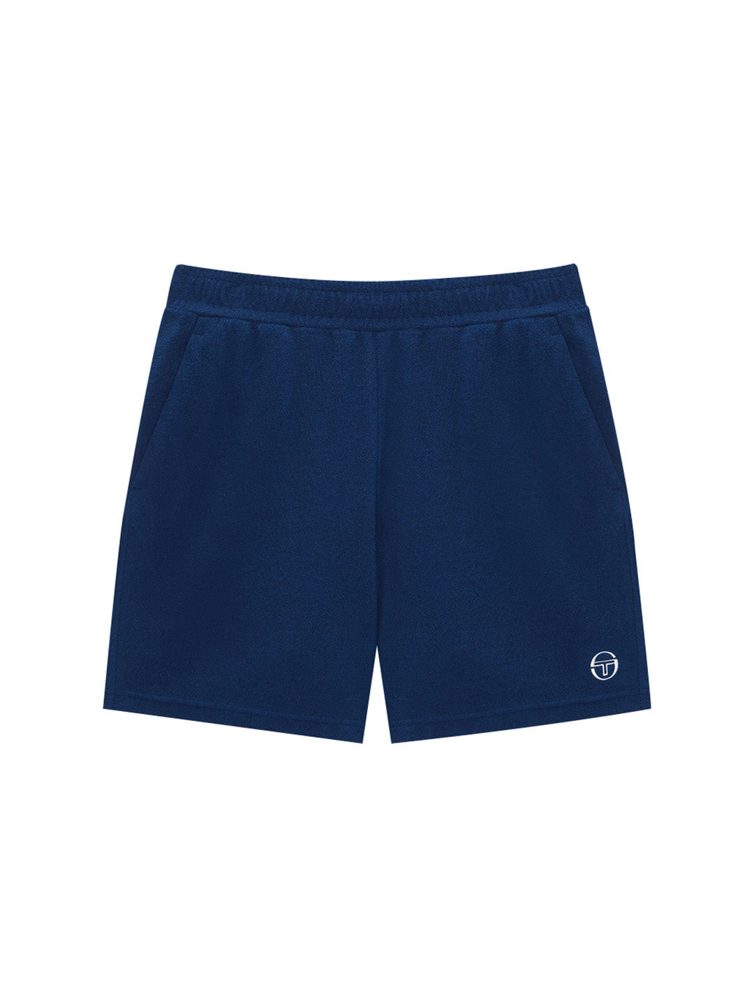Monte Carlo Terry Shorts for Men - Soft & Comfortable Navy Blue Casual Shorts - Perfect for Summer, Gym, and Lounge Wear