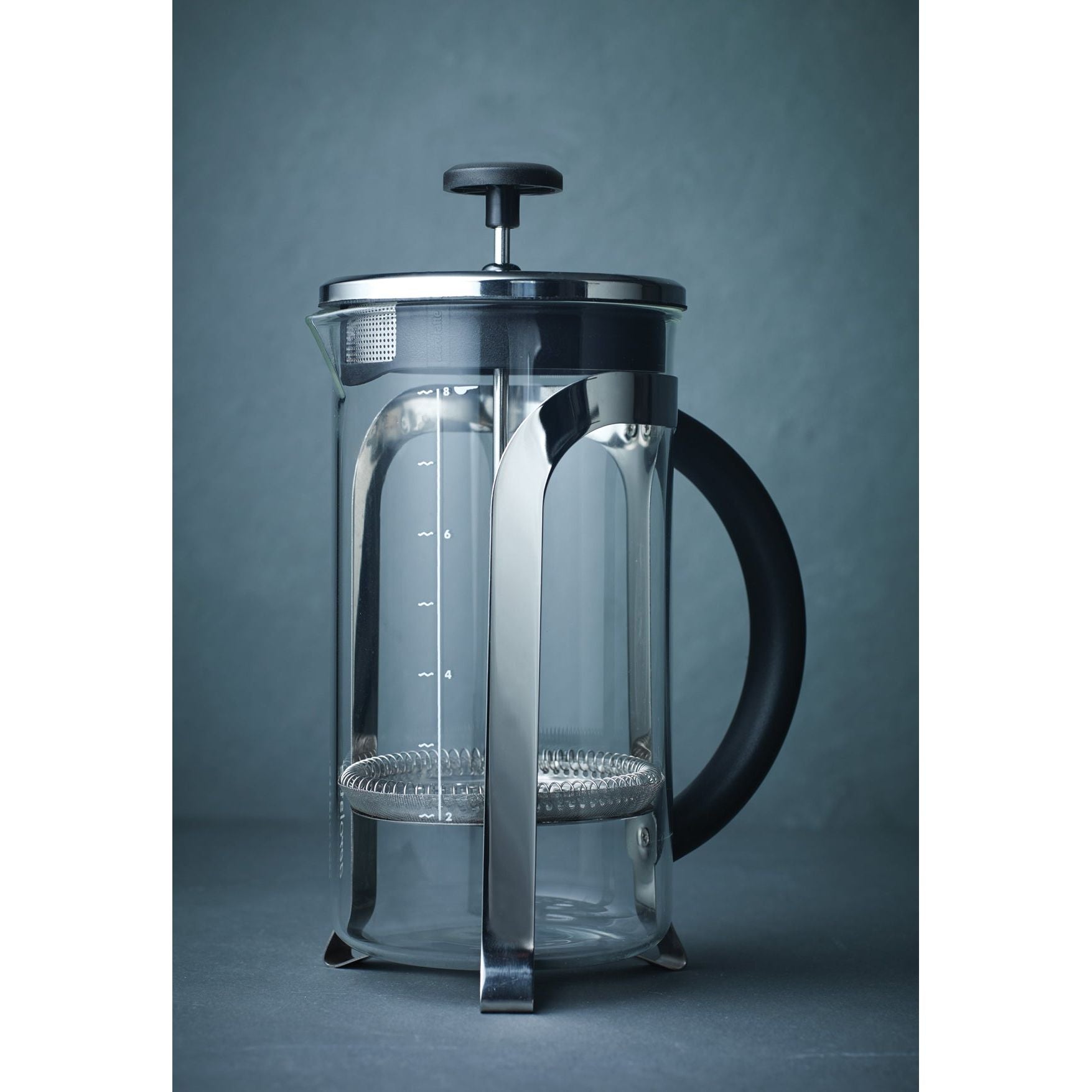 Aerolatte French Press Coffee Maker - 4 Cup Stainless Steel Coffee Press for Rich & Bold Brew - Perfect for Home, Office & Camping Use