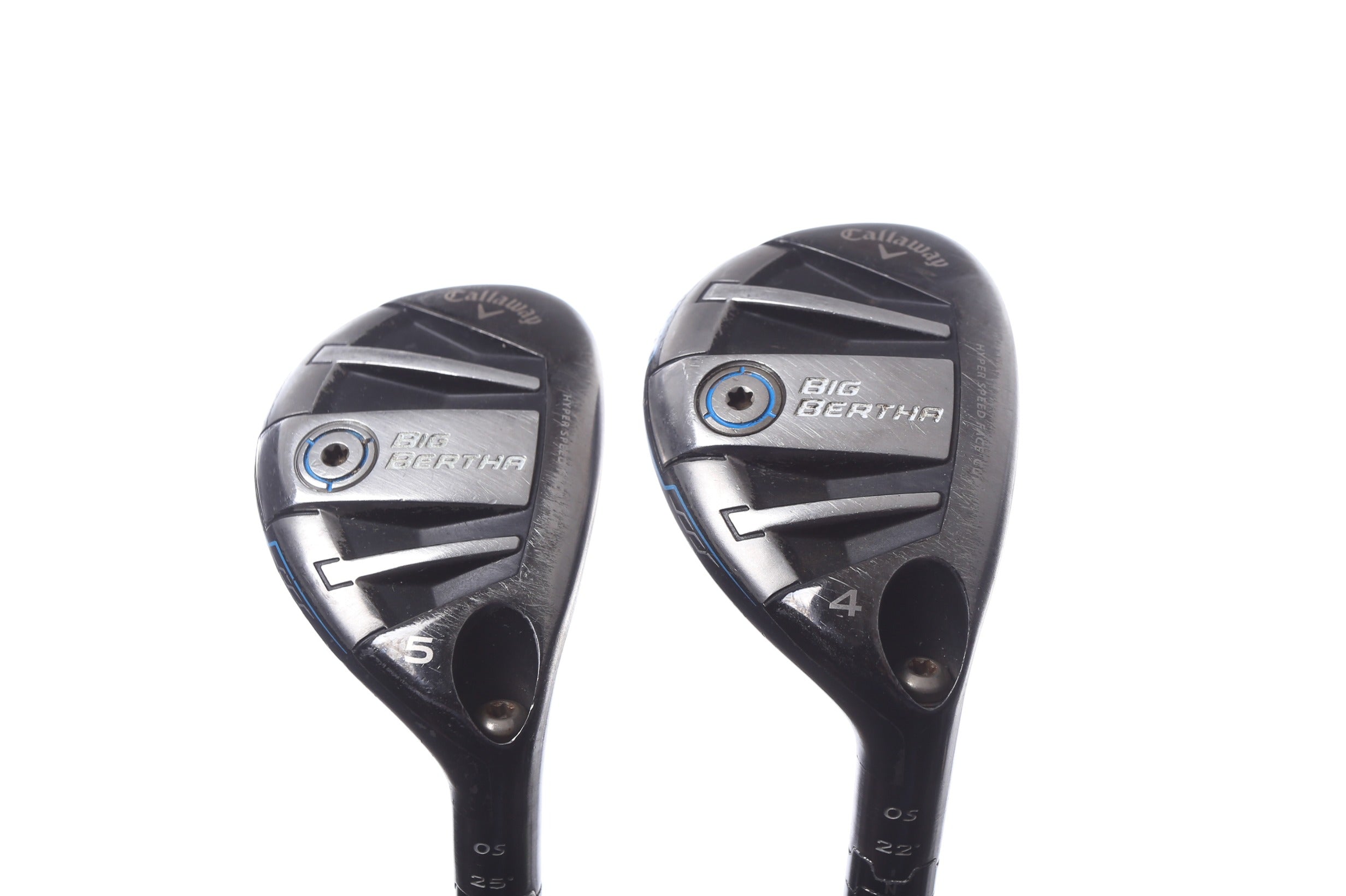 Used Callaway Big Bertha OS Hybrid Golf Club Set - Right Handed 4H & 5H Ladies Flex - Perfect for Women Beginners & High Handicap Players