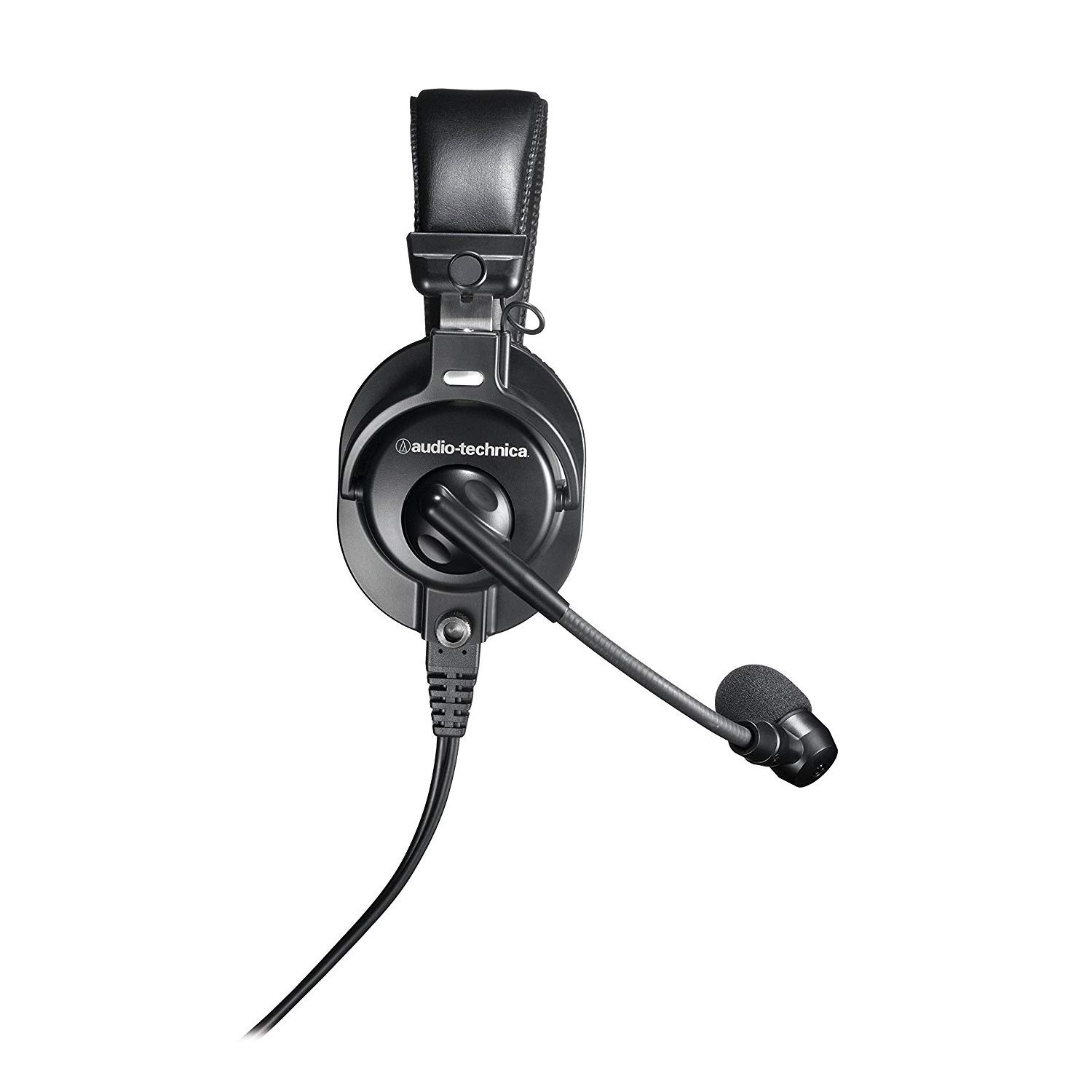 Audio-Technica BPHS1 Professional Broadcast Stereo Headset with Dynamic Boom Microphone & Knox Gear Hard Shell Protective Case - Ideal for Podcasting, Gaming, and Studio Recording (2-Piece Bundle)