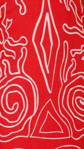 Gwyneth Mini Dress - Red Floral Summer Dress for Women, Perfect for Beach Vacations, Parties & Date Nights