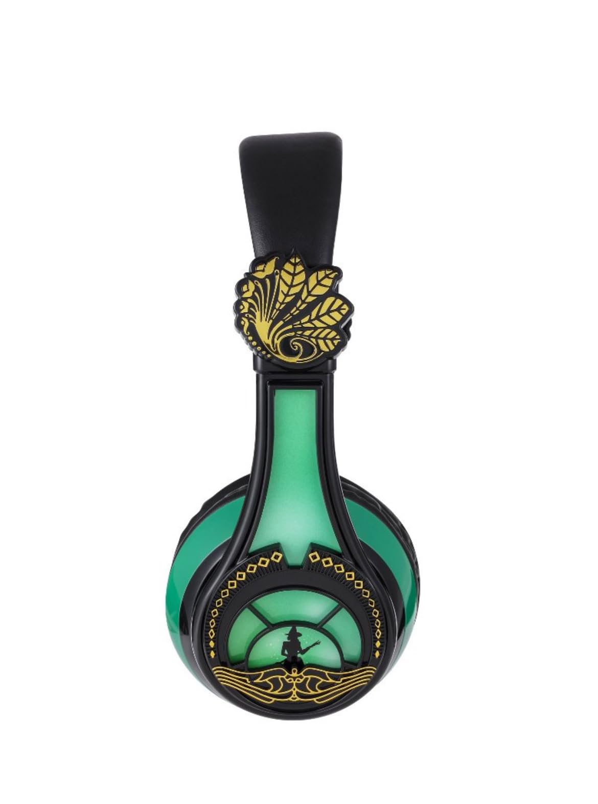 Wicked Elphaba & Glinda Bluetooth Wireless Headphones - Green (Elphaba Edition) | Noise Cancelling, Hi-Fi Sound for Music, Gaming & Travel