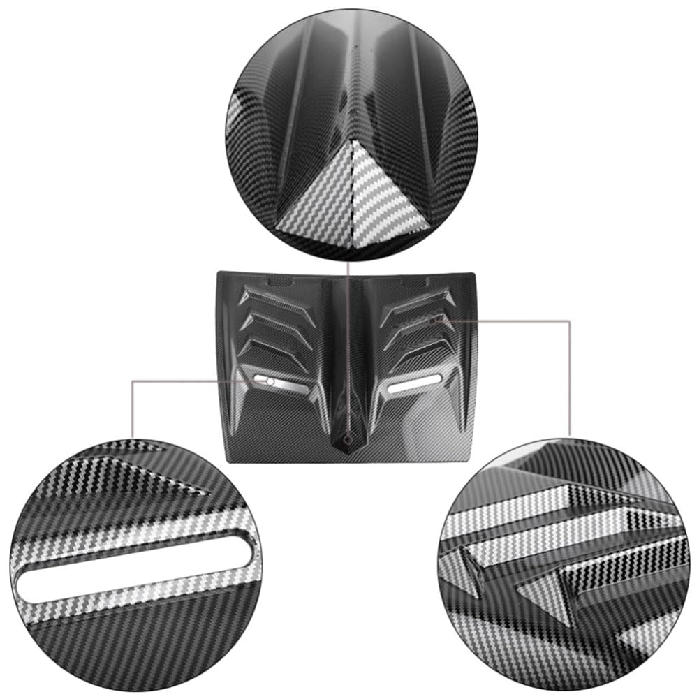 1PC Universal Car Hood Scoop Vent - Decorative Air Intake & Outlet Cover for Enhanced Airflow - Perfect for Car Enthusiasts & Custom Builds